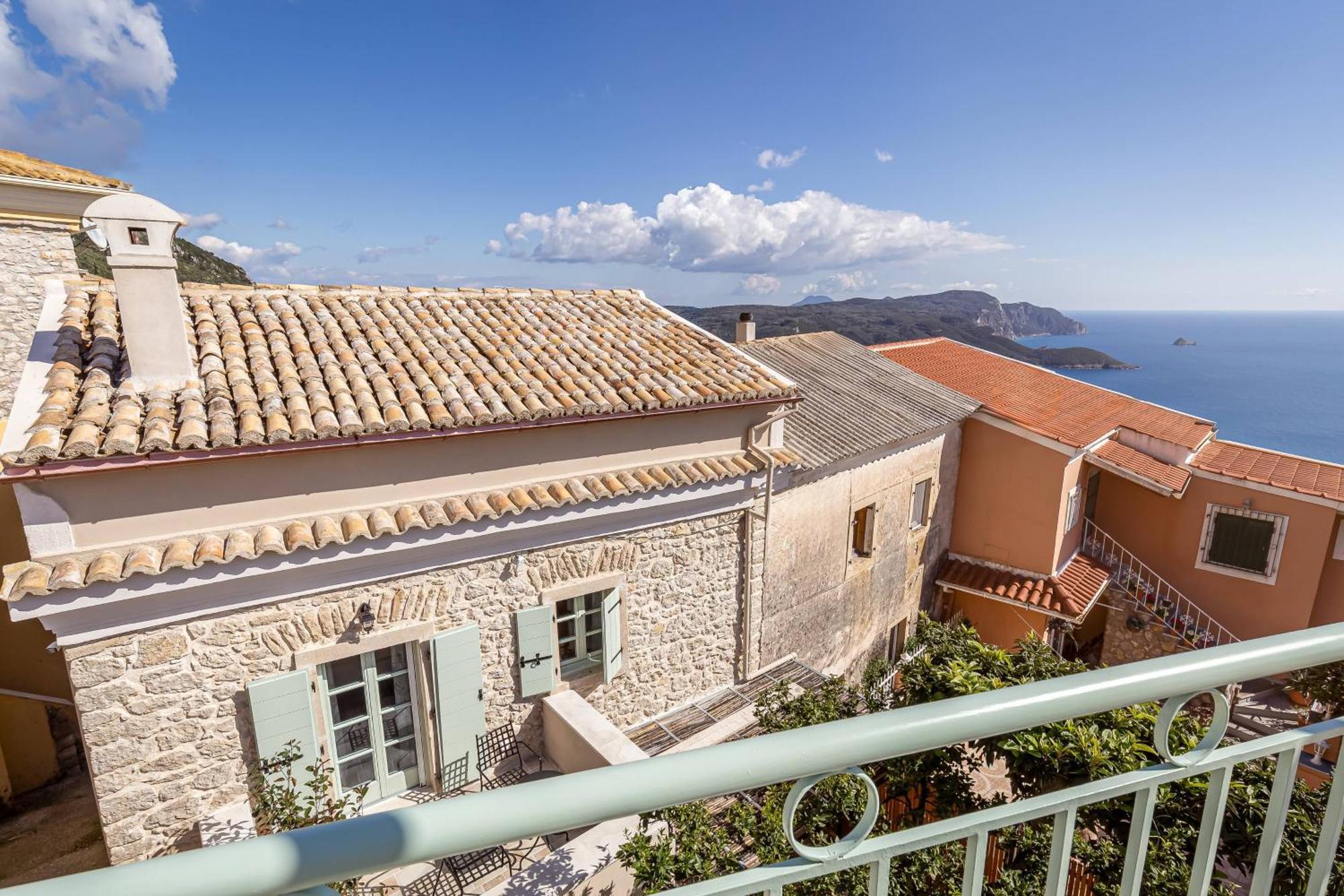 Courtyard Cottage Corfu Lákones Екстериор снимка