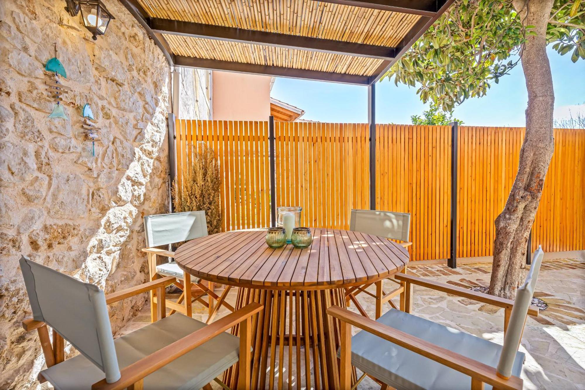 Courtyard Cottage Corfu Lákones Екстериор снимка