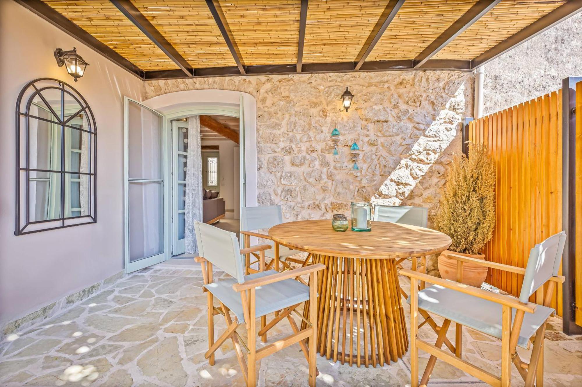 Courtyard Cottage Corfu Lákones Екстериор снимка