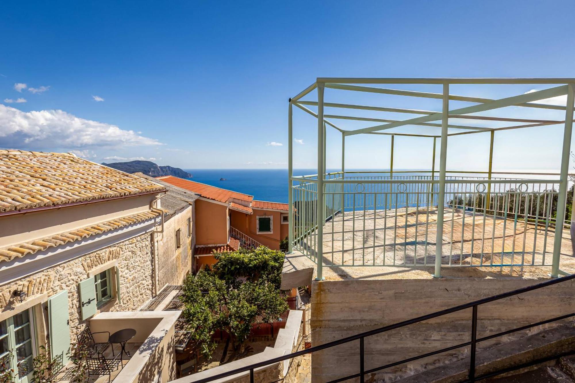 Courtyard Cottage Corfu Lákones Екстериор снимка