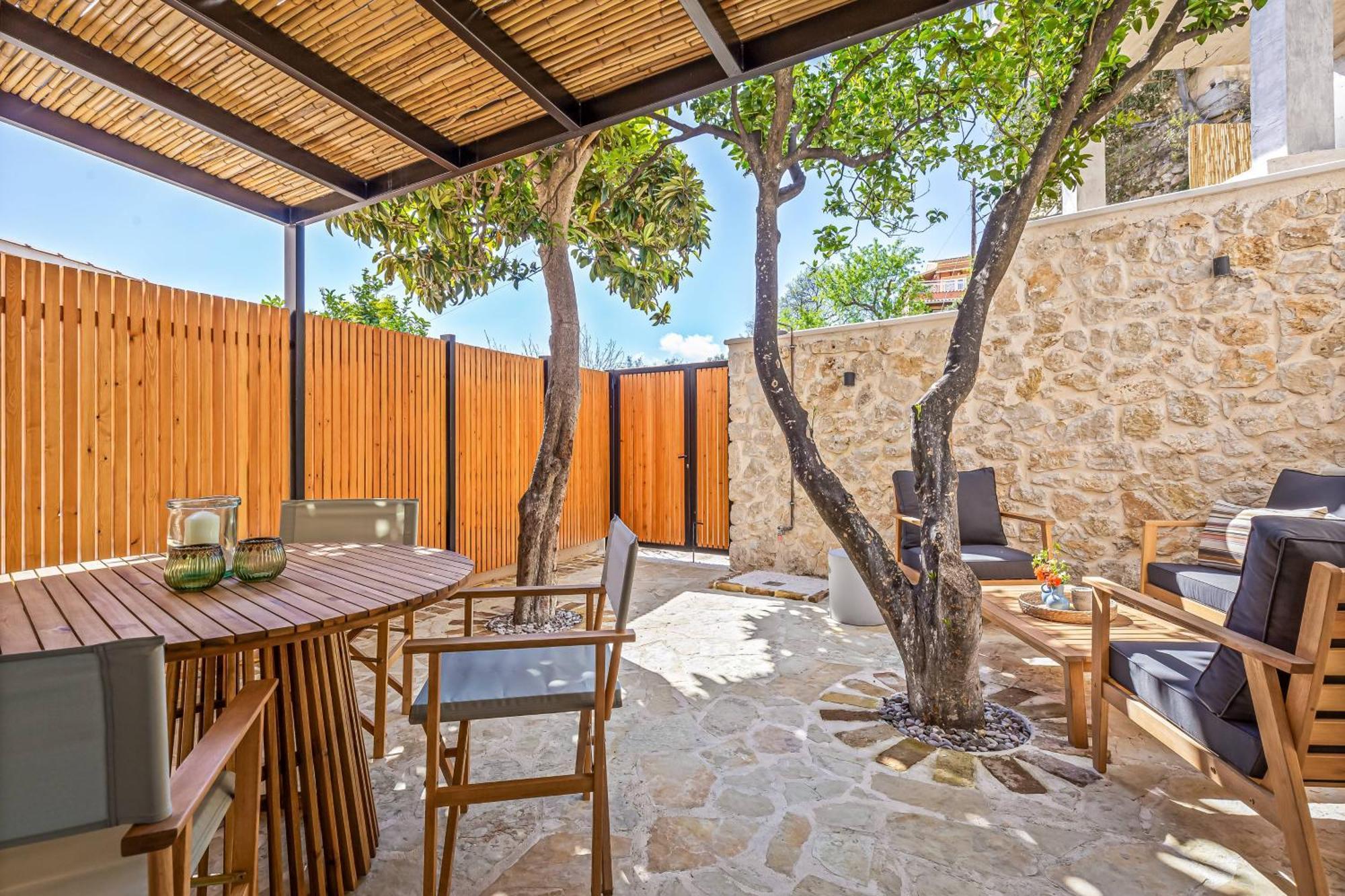 Courtyard Cottage Corfu Lákones Екстериор снимка